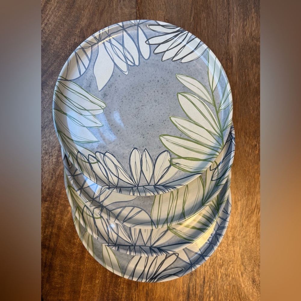 Crate&Barrel Cruz Melamine Dinnerware  - Set of 4